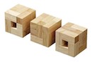Preview: Tea Time Cubes * 3 verzwickte Knobelwürfel aus Holz