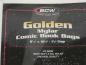 Preview: BCW Mylar® Golden Comic Book Bags (25 ct.) 4-Mil * Archival