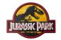 Preview: Jurassic Park - Me­tall­schild : Logo * ca. 35 x 26 cm