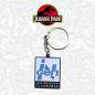 Preview: Jurassic Park - Metall Schlüsselanhänger: InGen *Limited Edition