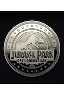 Preview: Jurassic Park Sammelmünze 25th Anniversary T-Rex Silver Edition