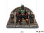 Mobile Preview: Star Wars - The Mandalorian: Statue 1/10 Boba Fett auf dem Thron