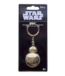 Preview: Star Wars : BB-8 * vergoldeter 2D-Metall-Schlüsselanhänger