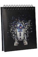 Mobile Preview: Star Wars IV : R2-D2 - Notizbuch mit Sound und Leuchtfunktion