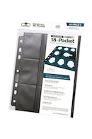 Mobile Preview: Ultimate Guard 18-Pocket Compact Pages Mini American Schwarz -10