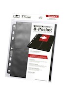 Preview: Ultimate Guard 8-Pocket Compact Pages Side-Loading Schwarz (10)