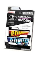 Preview: Ultimate Guard : Premium Comic Book Dividers schwarz (25 Stück)