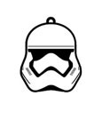 Star Wars Episode VII Gummi-Schlüsselanhänger Stormtrooper 6 cm