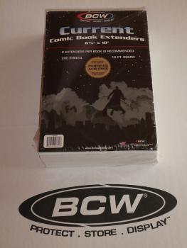 BCW Current Comic Book Extenders (200 Stück) * Zusatzschutz
