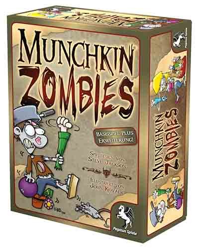 Munchkin Zombies 1 + 2 (Basisspiel plus Erweiterung)