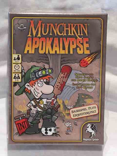 Munchkin Apokalypse 1 + 2 (Basisspiel plus Erweiterung)