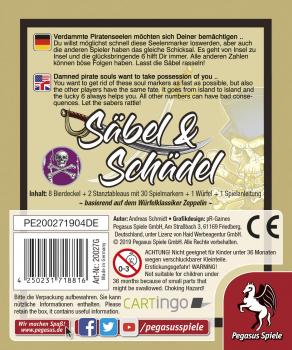 Säbel & Schädel (Bierdeckelspiel)