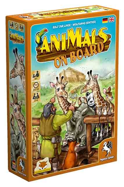 Animals on Board (Empfohlen als Spiel des Jahres 2016) * VP gekn