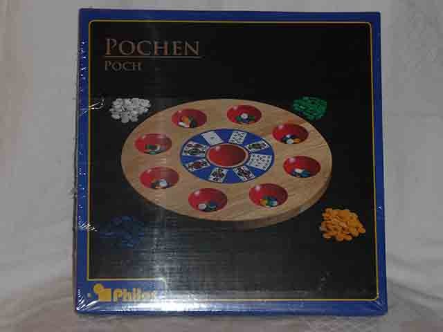 Pochen (Poch, Pochspiel) für 2-8 Spieler (Vorläufer des Poker)