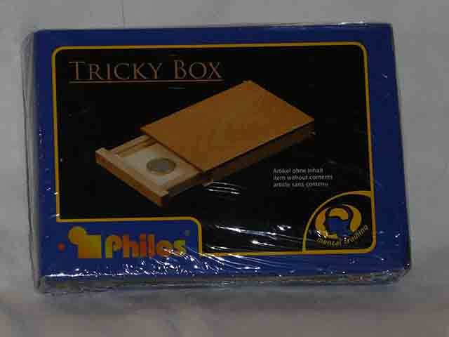 Tricky Box * Lass das Geldstück verschwinden * Zauberbox