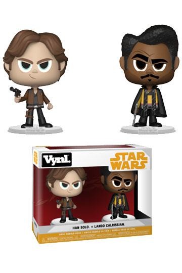 Star Wars Solo VYNL Figuren : Han Solo & Lando Calrissian 10cm