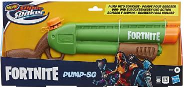 Hasbro - NERF Super Soaker : Fortnite Pump SG Wasserblaster