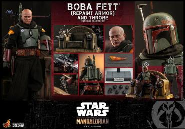 Star Wars - The Mandalorian Actionfigur 1/6: Boba Fett (Repaint)