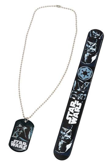 Star Wars - Darth Vader Set: Armband und Halskette mit Anhänger