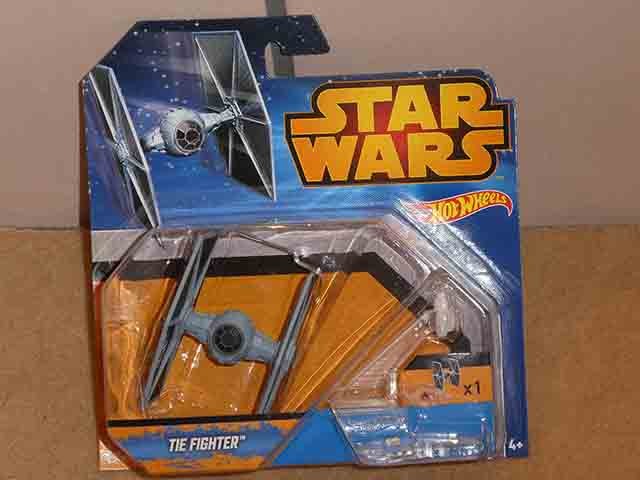 Mattel - Hot Wheels Star Wars Starship : TIE Fighter (blue)