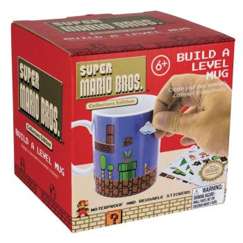 Super Mario Bros. - Tasse : Build-A-Level (zum selbstbekleben)