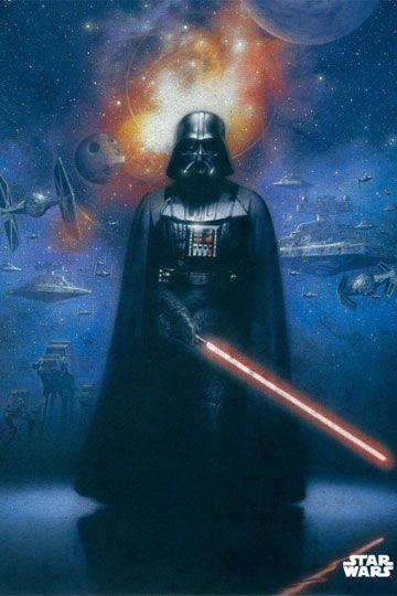 Star Wars Metall-Poster : Epics Power of the Empire 10 x 14cm