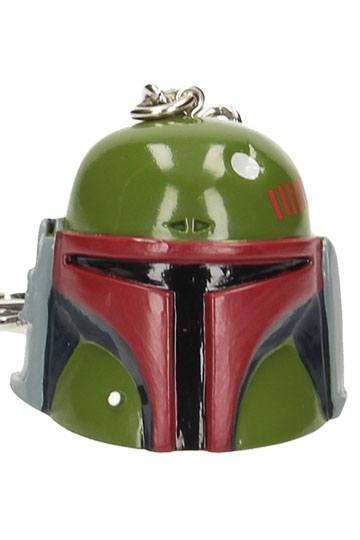 Star Wars - PVC Schlüsselanhänger - Boba Fett Helmet