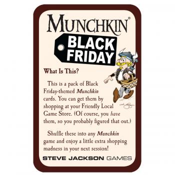 Munchkin - Black Friday (Ergänzungs-Set) * englisch * 5 Karten