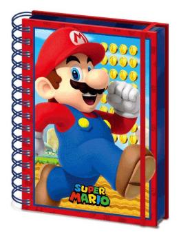 Super Mario - 3D Wiro Notizbuch A5 : Mario running