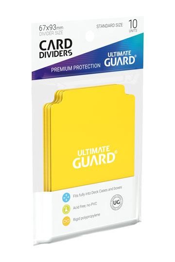 Ultimate Guard Dividers - Kartentrenner Standardgröße Gelb (10)
