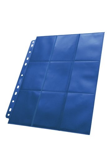 Ultimate Guard 18-Pocket Page Side-Loading Blau * 2 Stück