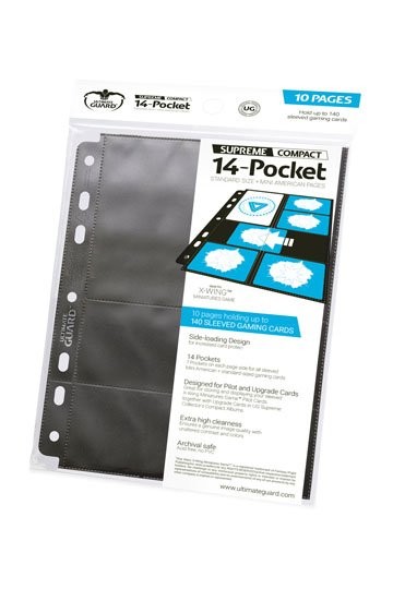 Ultimate Guard 14-Pocket Compact Pages Std. & Mini American (10)
