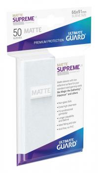 Ultimate Guard Supreme UX Sleeves Standardgröße Matt Frosted 50