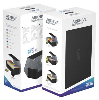 Ultimate Guard: Arkhive 800+ Standardgröße - XenoSkin * Schwarz