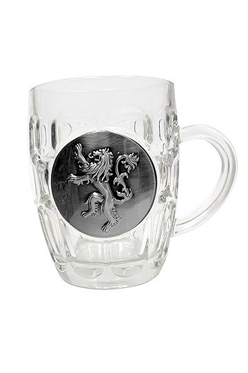Game of Thrones - Bierglas : Lannister Metallic Logo
