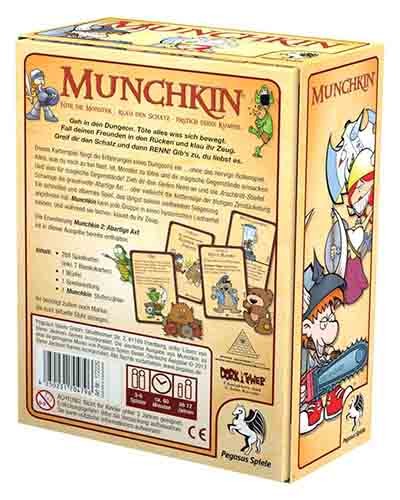 Munchkin 1 + 2 (Basisspiel plus Erweiterung)