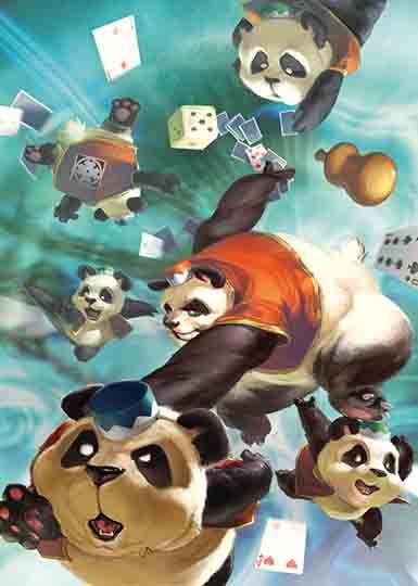 YOMI - Einzeldeck : Lum (der pokernde Panda)