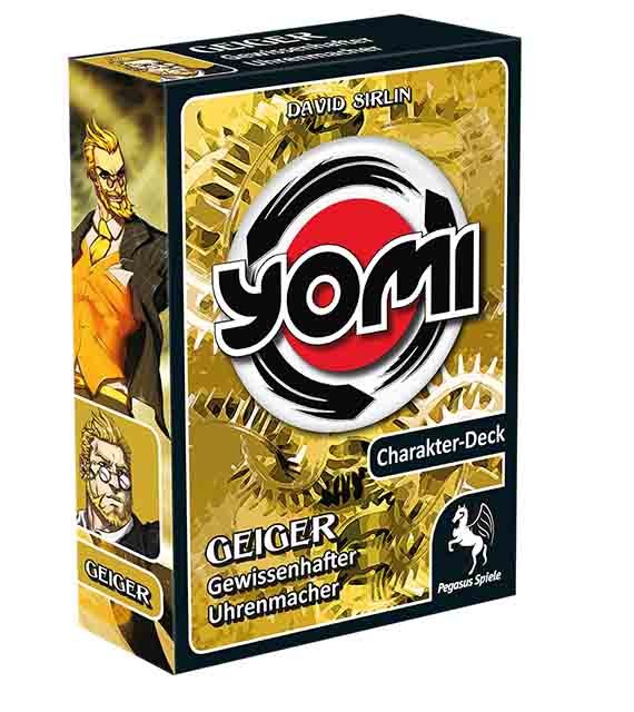 YOMI - Einzeldeck : Kämpfer Geiger (der gewissenhafte Uhrmacher)