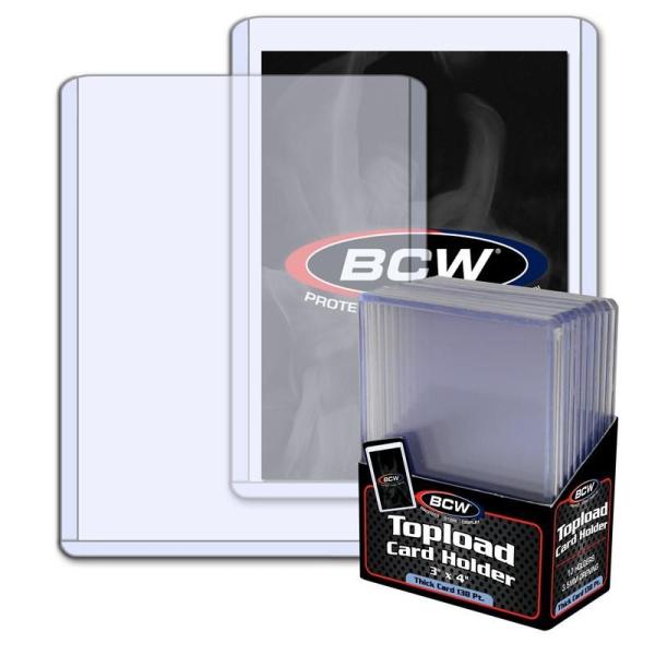 BCW Topload 3"x4" (Thick Cards 138 pt.) (10 Stück)
