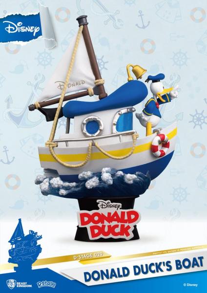 Disney Summer Series D-Stage PVC Diorama Donald Duck's Boot 15cm
