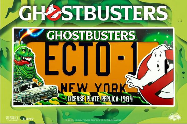 Ghostbusters - Replik 1/1 : ECTO-1 Nummernschild
