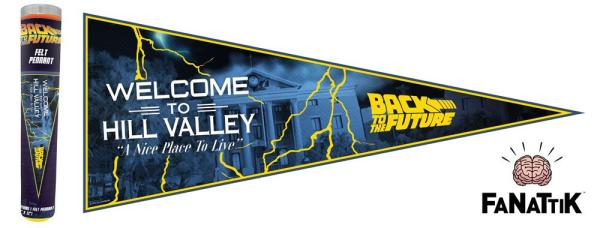 Zurück in die Zukunft - Wimpel : Welcome To Hill Valley