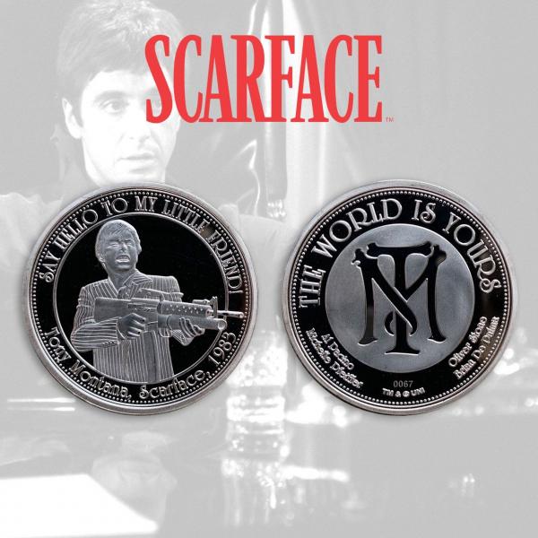 Scarface - Sammelmünze : The World Is Yours