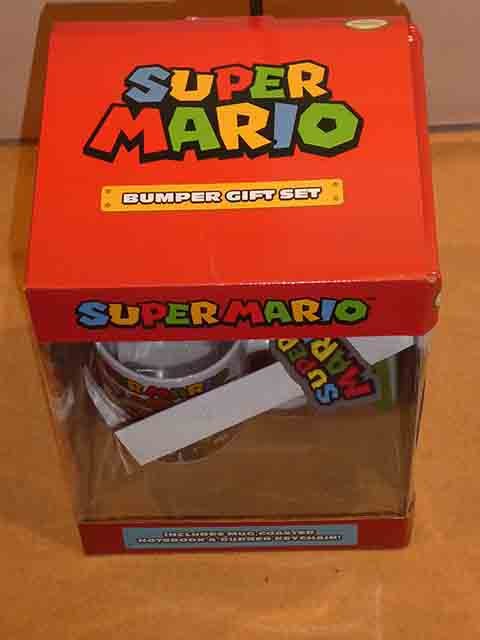 Super Mario : Premium Geschenkbox * Tasse, Notizbuch, etc.