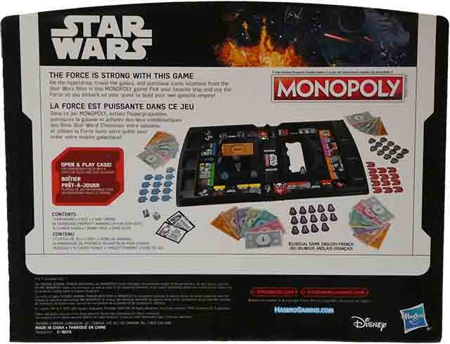 Star Wars - Open & Play - Monopoly * engl./franz. Version