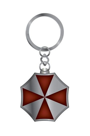 Resident Evil - Metall-Schlüsselanhänger : Umbrella Corp * 7 cm