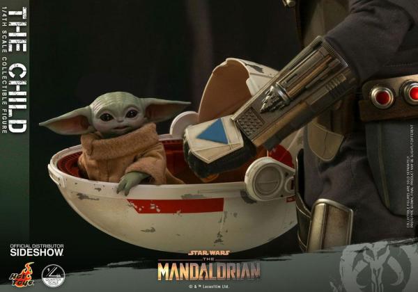 Star Wars - The Mandalorian : Actionfigur 1/4 * The Child * 9 cm