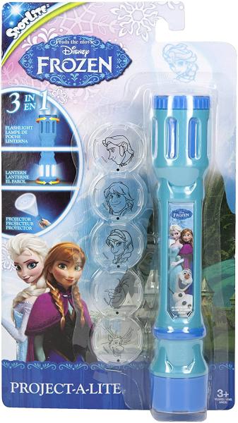 Disney - Frozen : Taschenlampe mit 6 Projektionslinsen