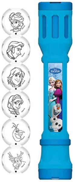 Disney - Frozen : Taschenlampe mit 6 Projektionslinsen