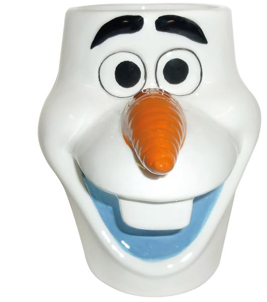 Disney - Frozen (Die Eiskönigin) : Olaf * 3D-Tasse / ca. 0,5l